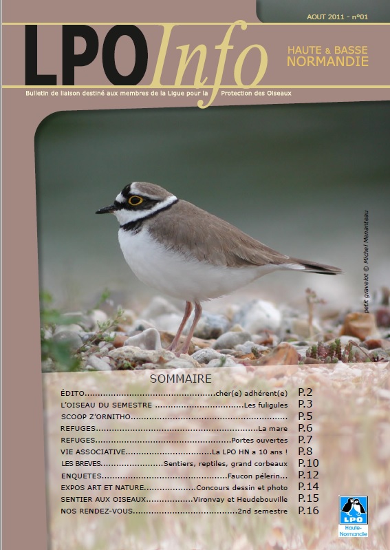 couverture du LPO Infos numéro 01