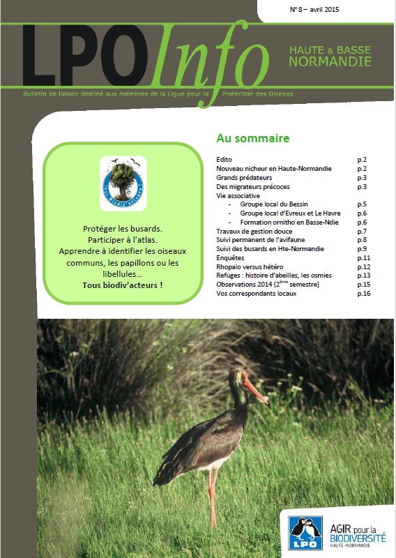 couverture du LPO Infos numéro 08