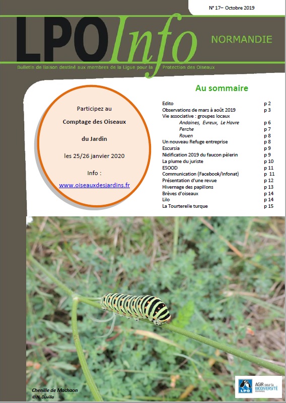 couverture du LPO Infos numéro 17
