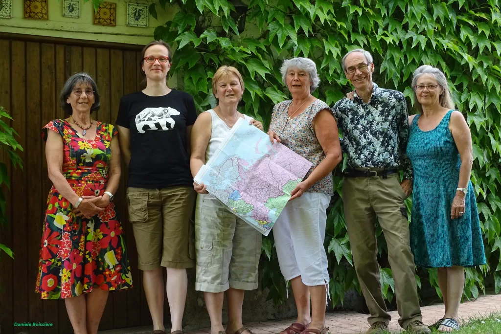 Membres de l'équipe LPO Normandie du projet "Oural"